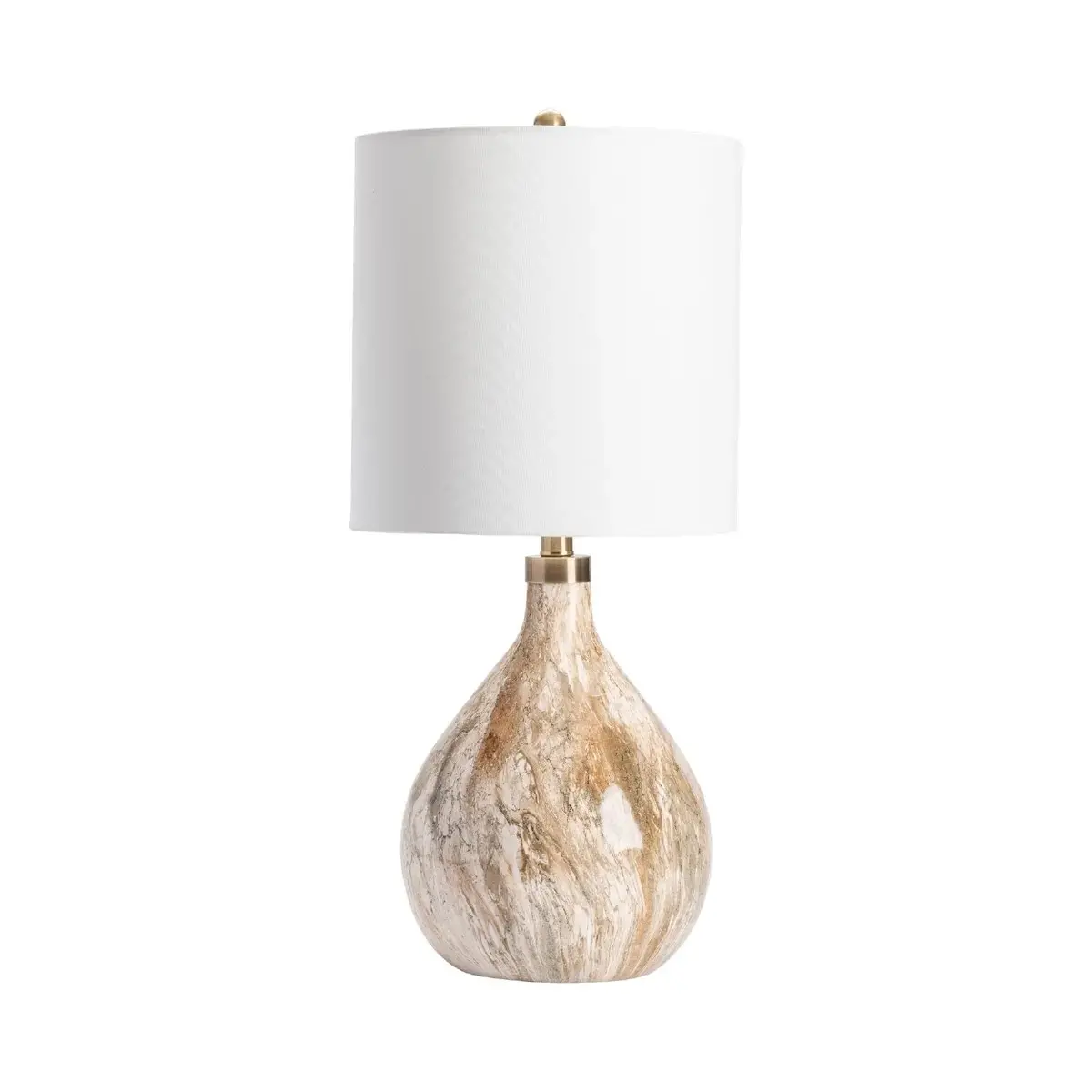 Russo 32.75  Beige Table Lamp-1