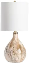Russo 32.75  Beige Table Lamp