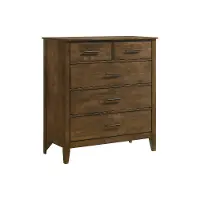 Andover Walnut Chest of Drawers