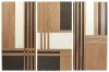 Brown Wooden Wall Decor, Set of 3