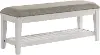 Andover White Bed Bench