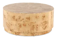 Otto Brown Round Coffee Table