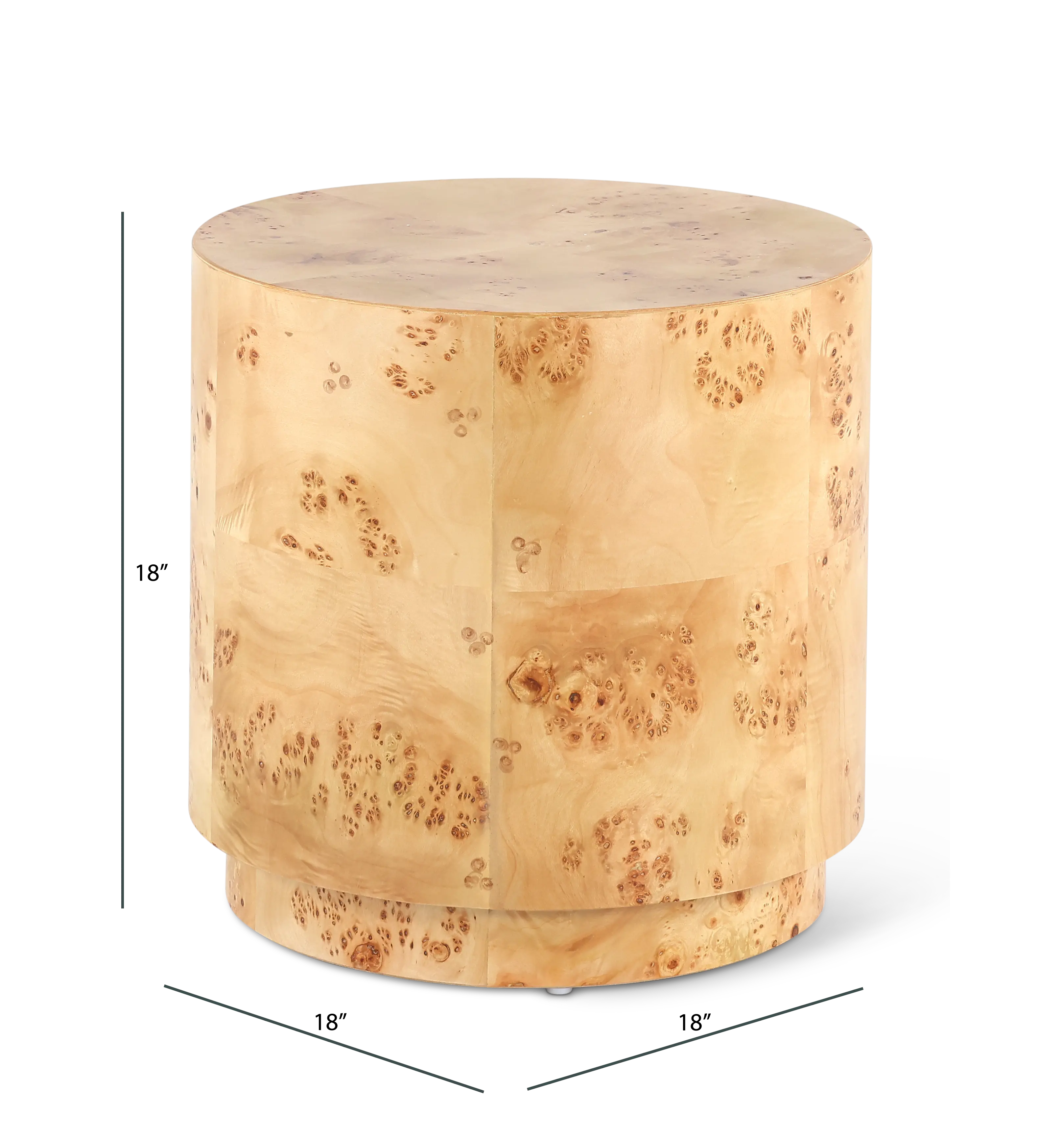 Otto Brown End Table-3