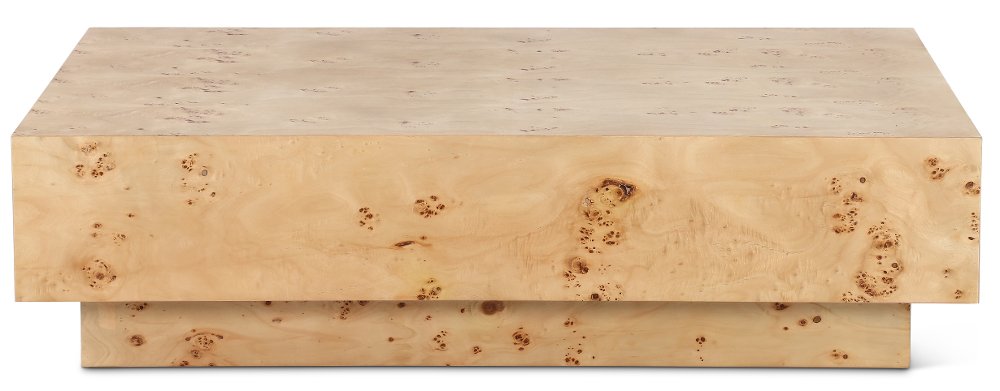 Otto Brown Rectangular Coffee Table