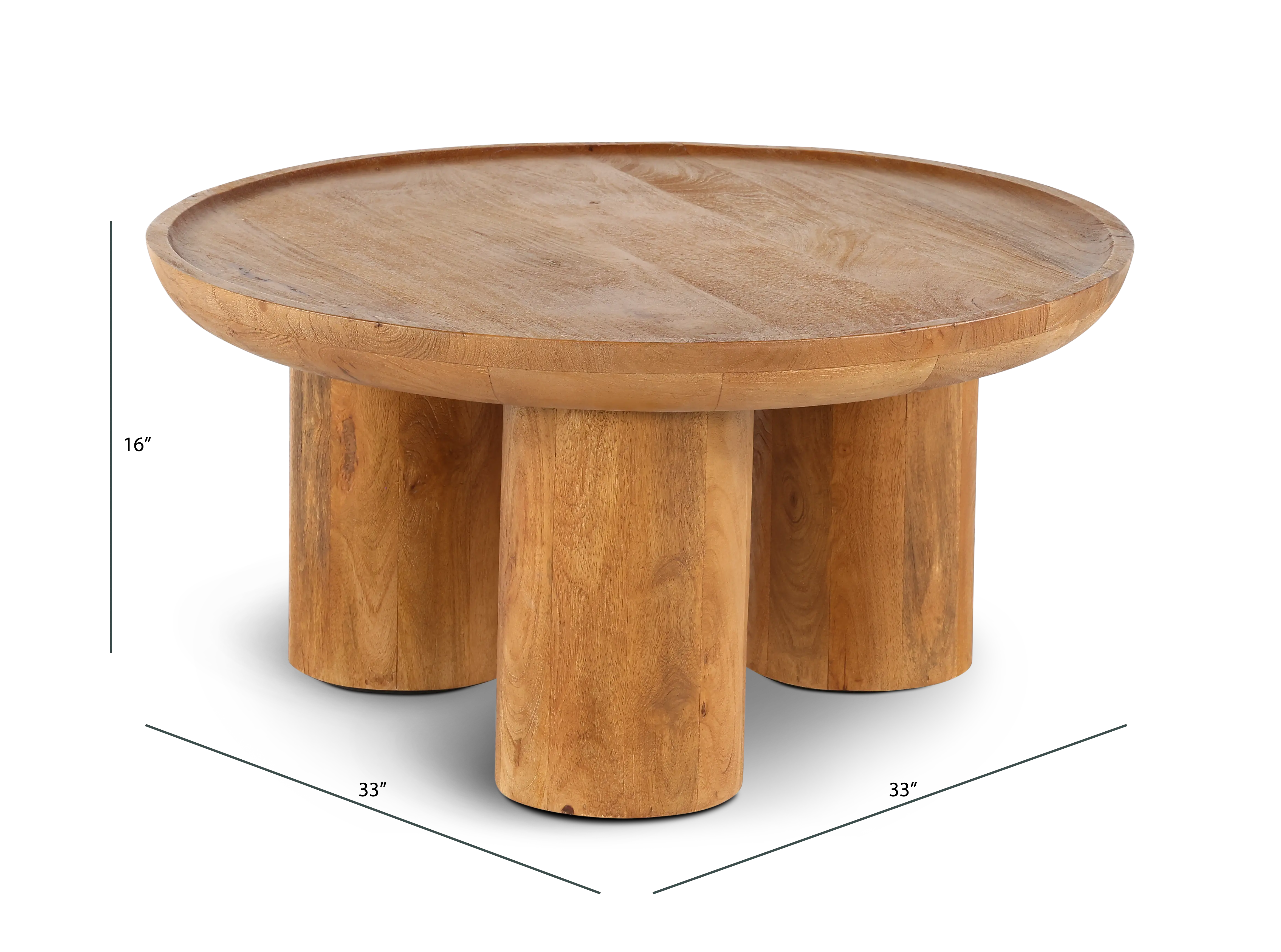 Blair Brown Coffee Table-3