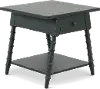 Country Living Green Bobbin Leg End Table