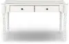 Country Living White Bobbin Leg Writing Desk