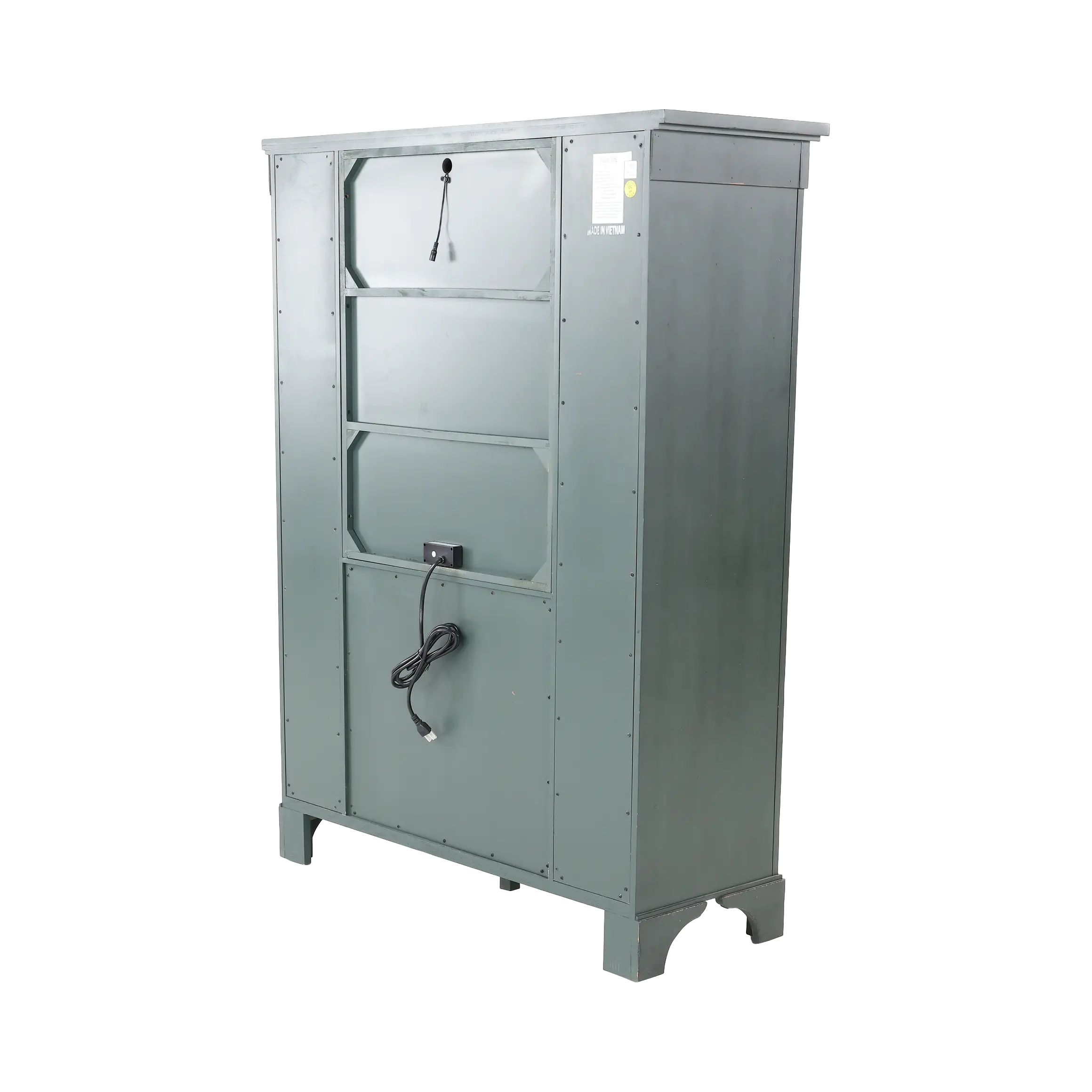 Country Living Green Secretary Cabinet-7