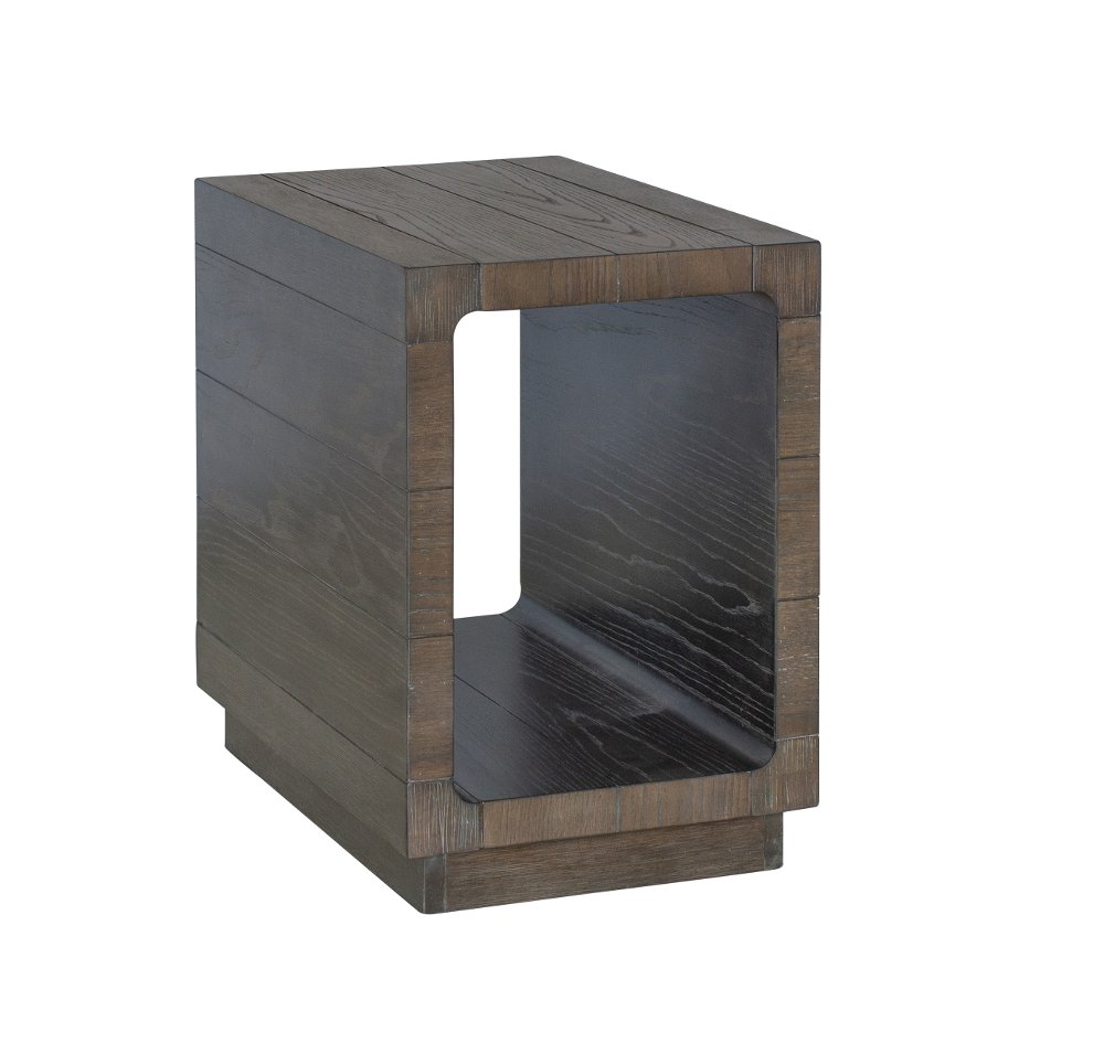 Leland Dark Brown Side Table