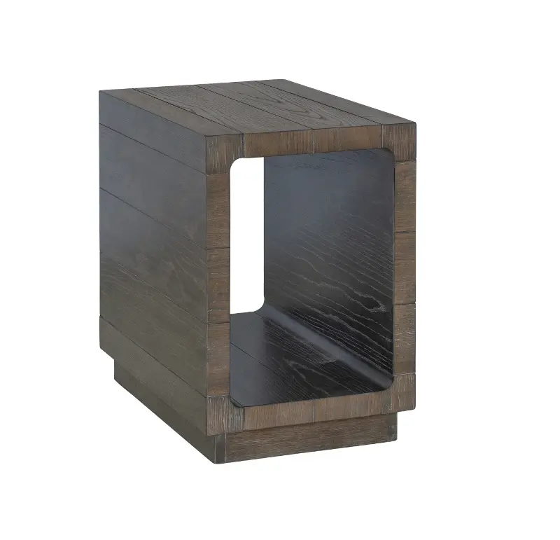 Leland Dark Brown Side Table