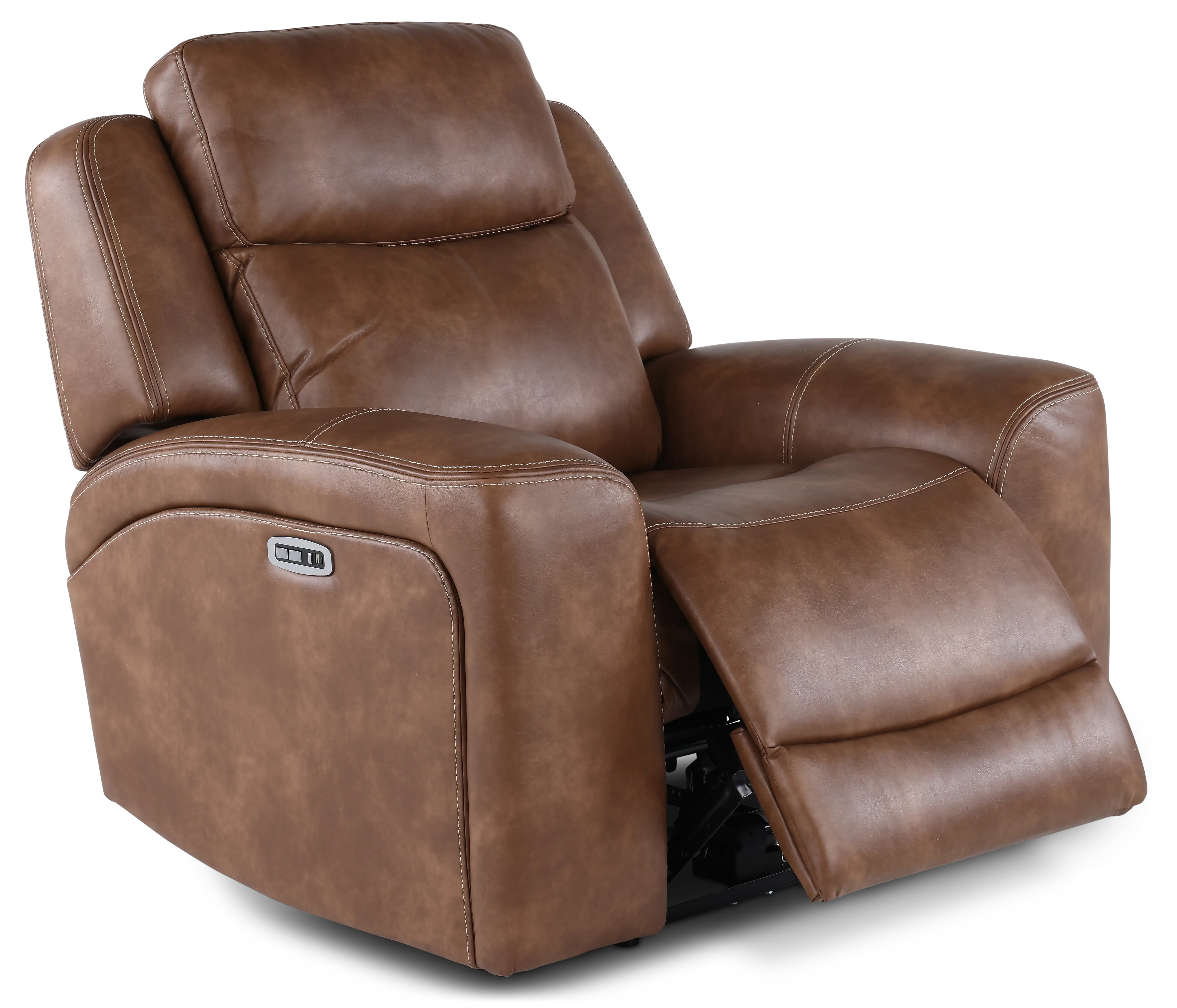 Montana Mocha Brown Power Recliner-5