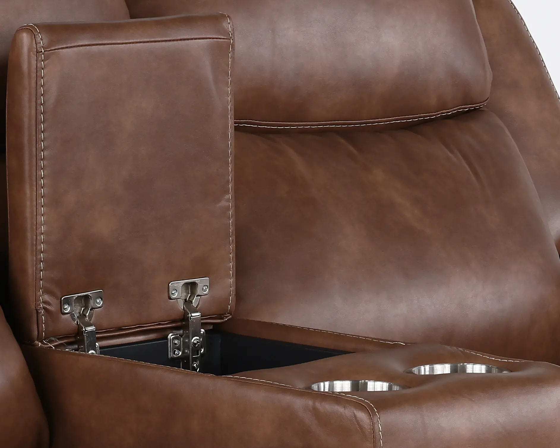 Montana Mocha Brown Power Reclining Loveseat-7