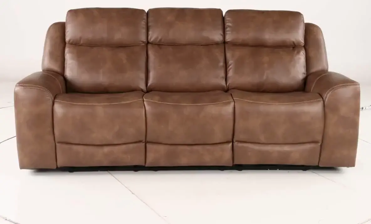 Montana Mocha Brown Power Reclining Sofa-10