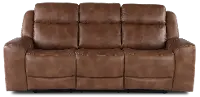 Montana Mocha Brown Power Reclining Sofa