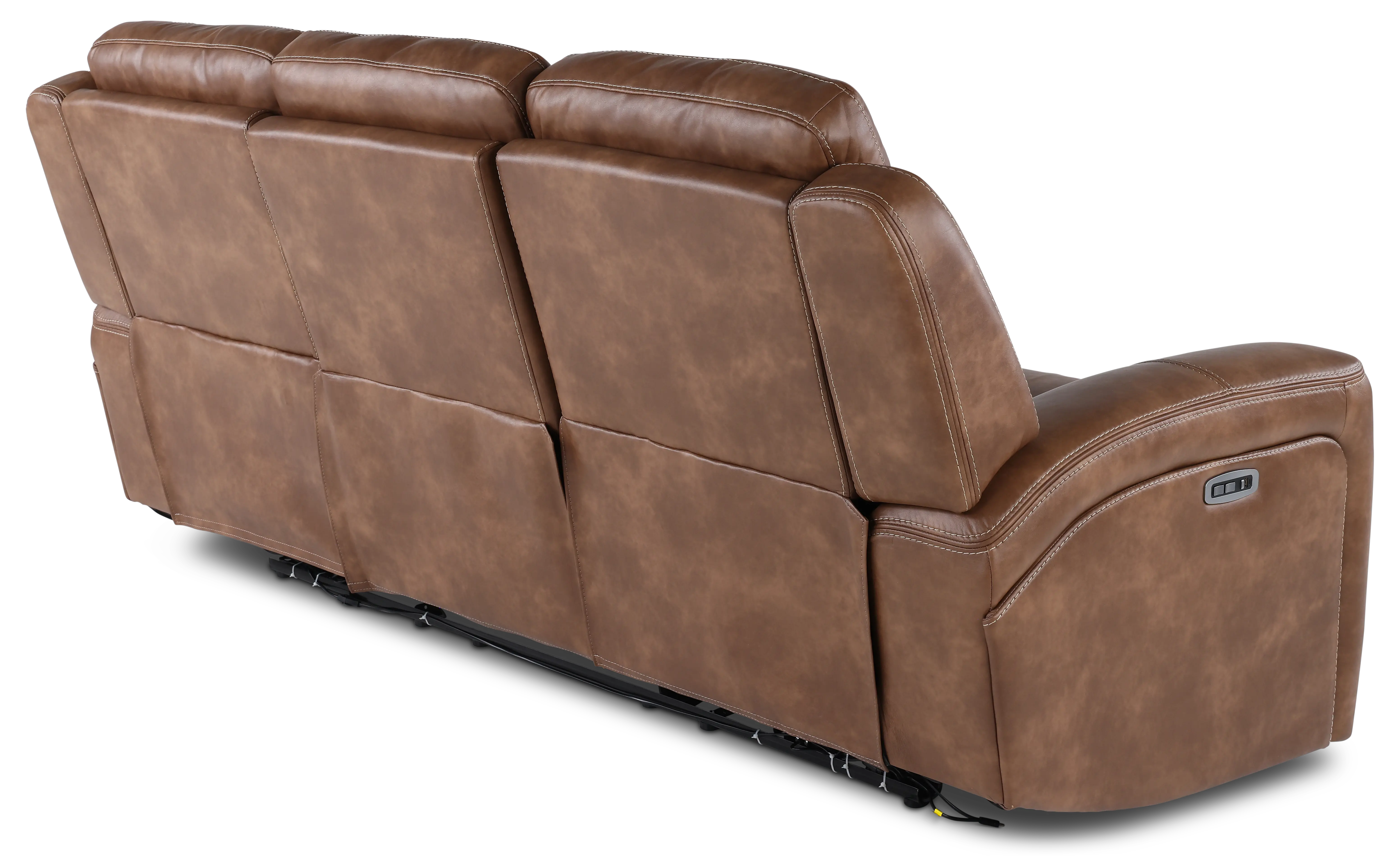 Montana Mocha Brown Power Reclining Sofa-6