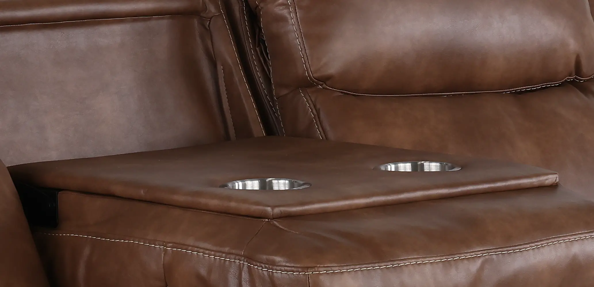 Montana Mocha Brown Power Reclining Sofa-7