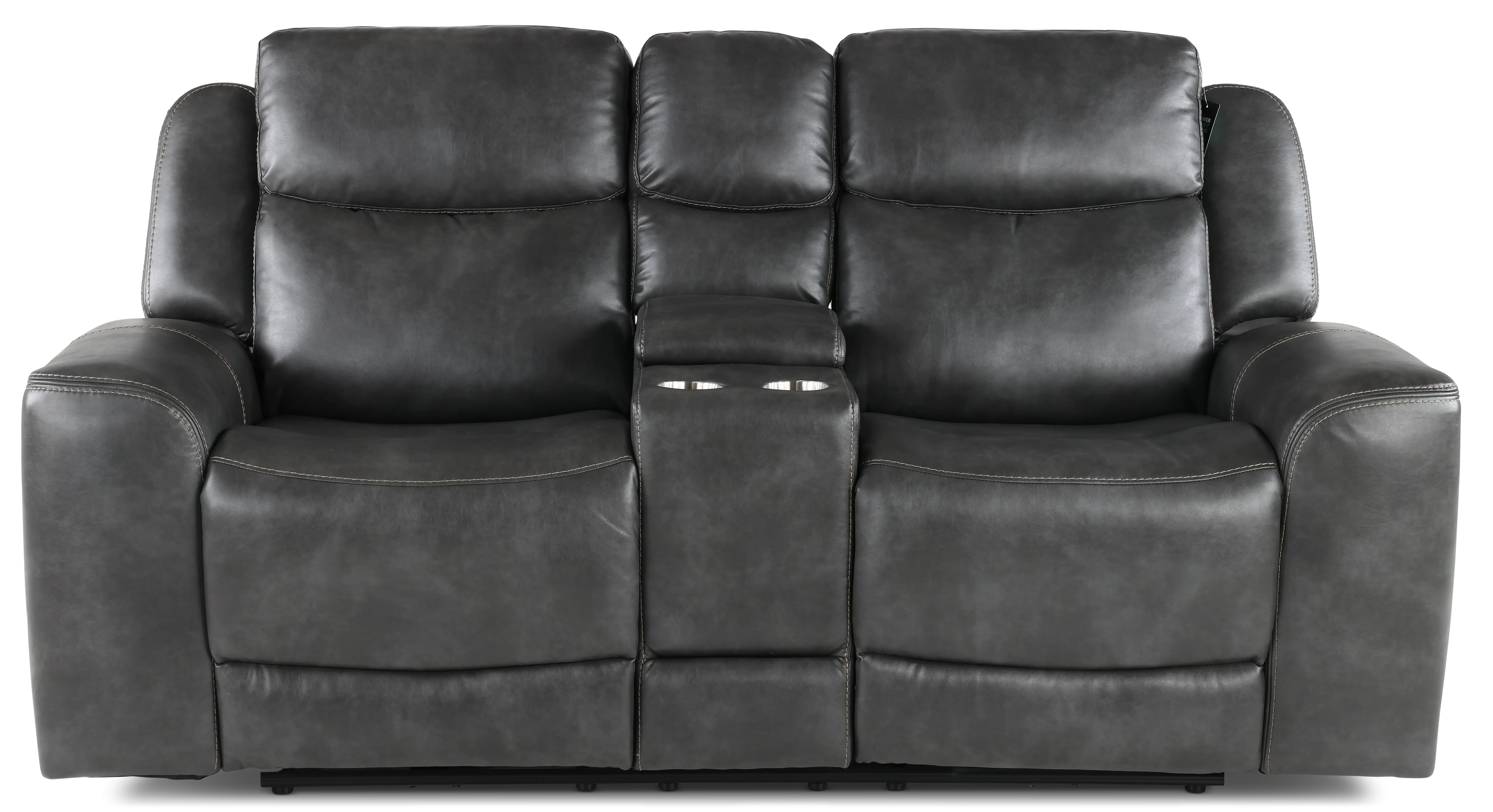 Montana Slate Gray Power Reclining Loveseat-1