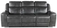 Montana Slate Gray Power Reclining Sofa