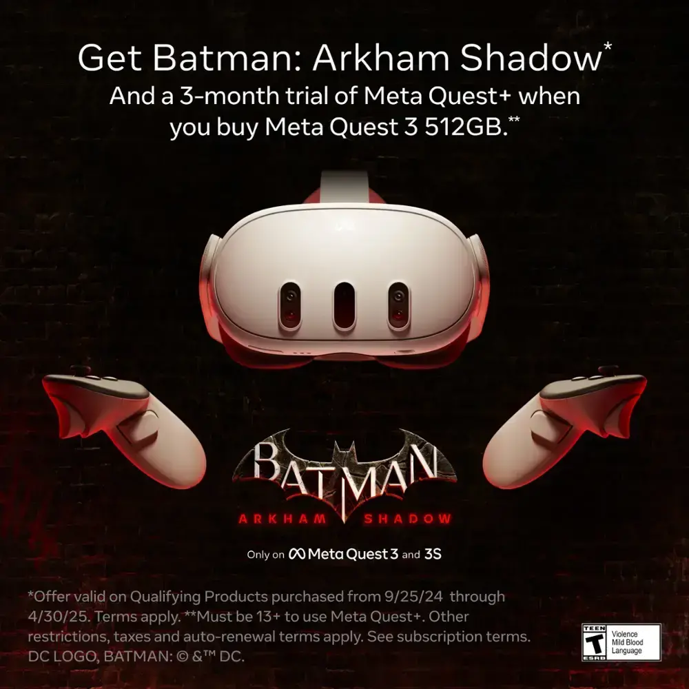 Meta Quest 3 Advanced All-in-One VR Headset - Get Batman: Arkham Shadow - 512GB-3