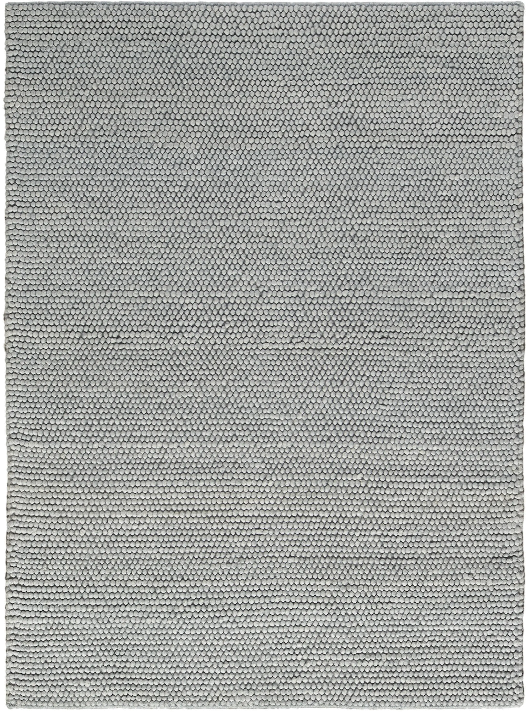 Pure Knots 8 x 10 Denim Blue Area Rug-1