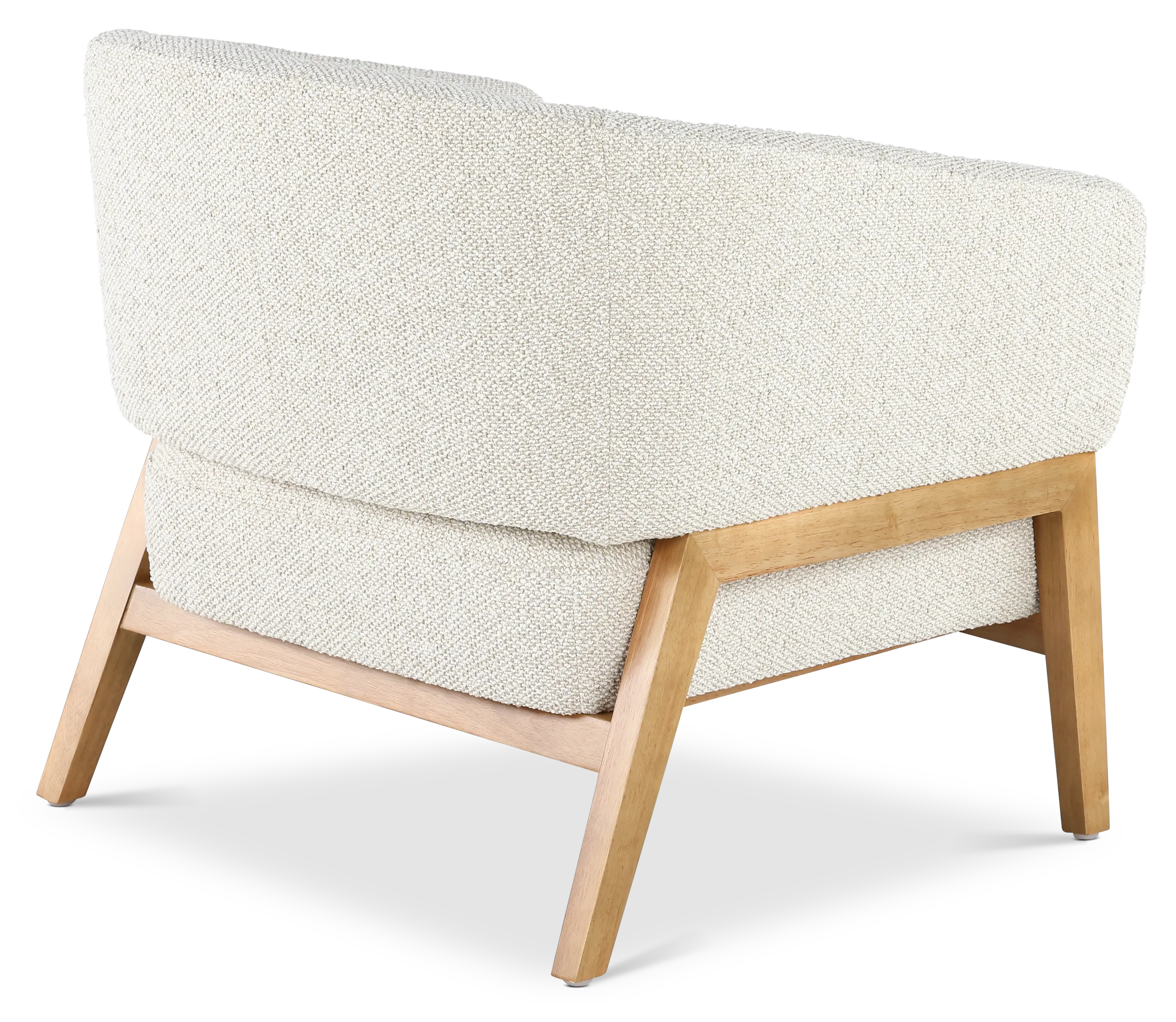 Ollie Linen White Accent Chair-6