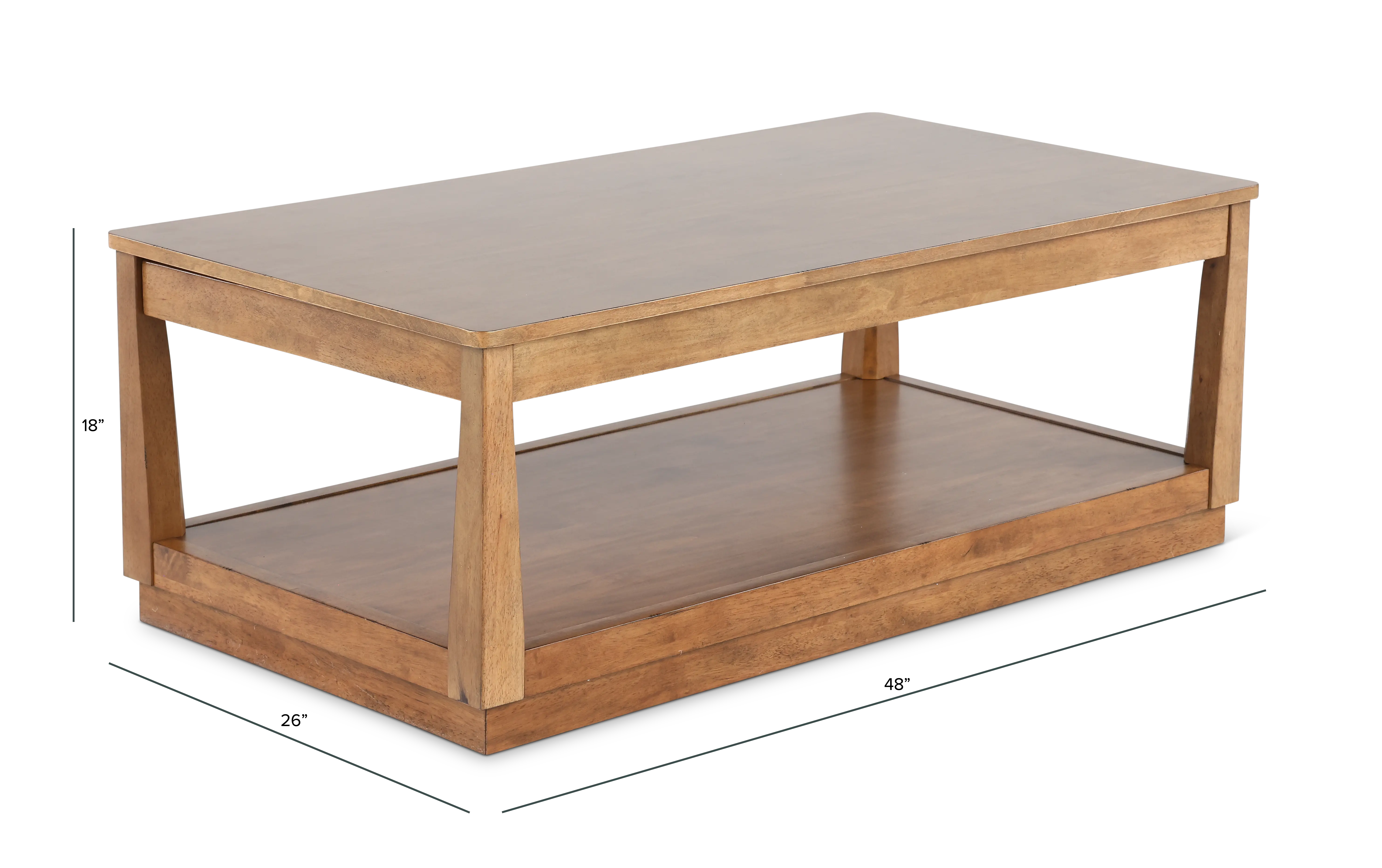 Clifton Brown Lift-Top Coffee Table-3