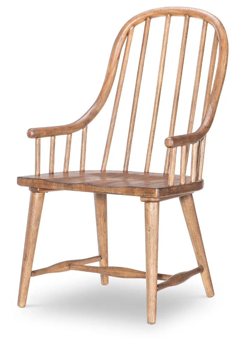 Country Living Oak Windsor Dining Arm Chair