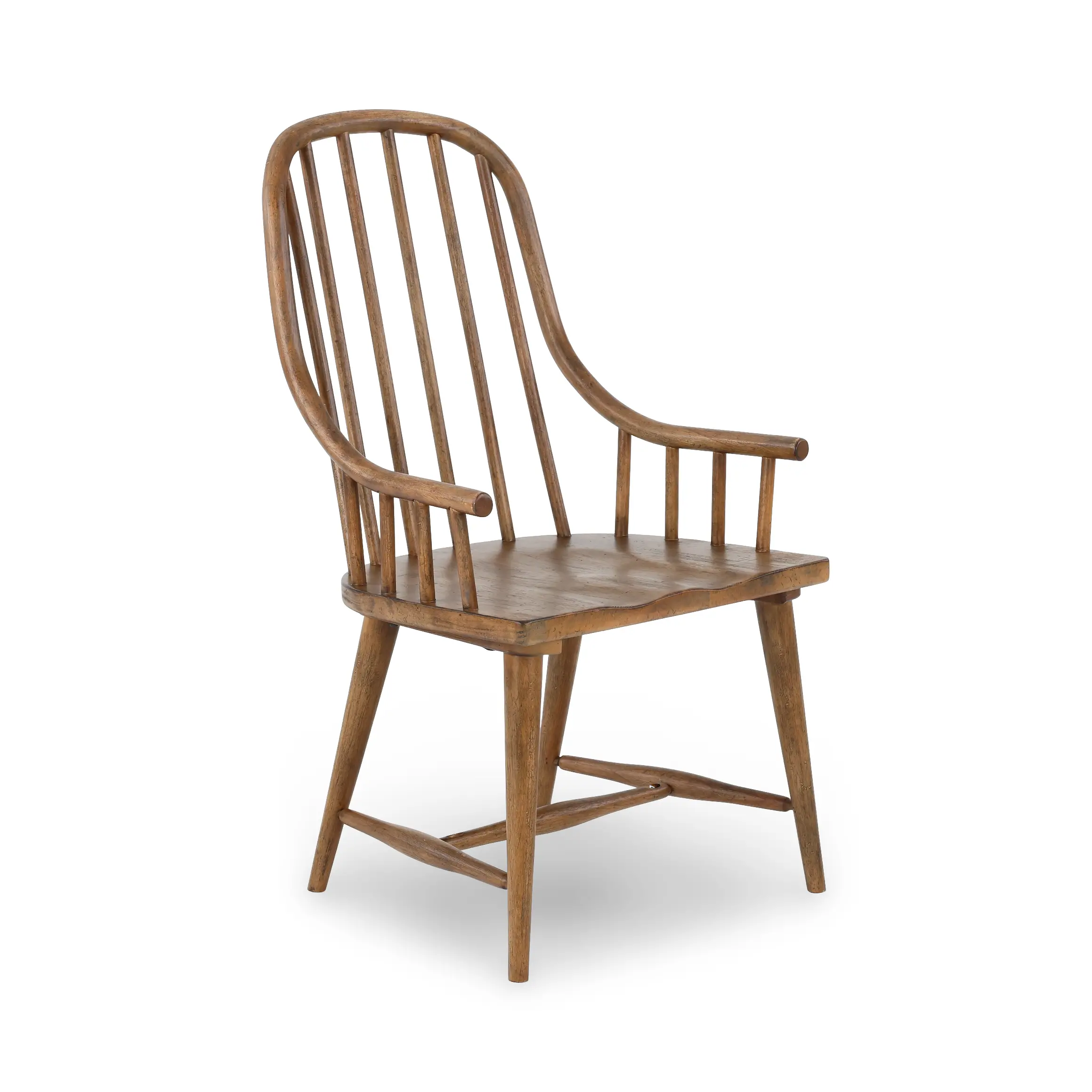 Country Living Oak Windsor Dining Armchair-5