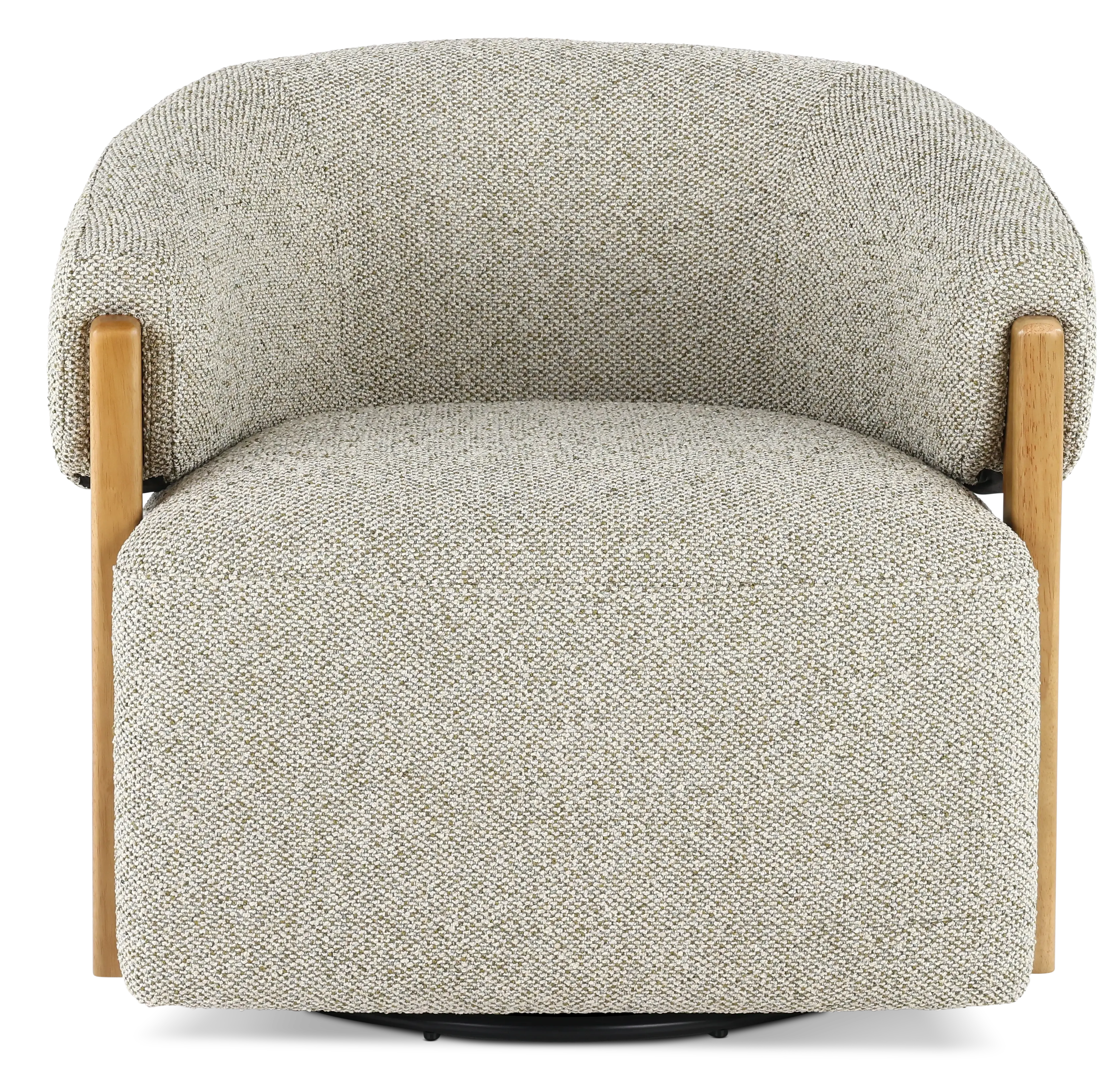 Vesper Moss Green Swivel Chair-3