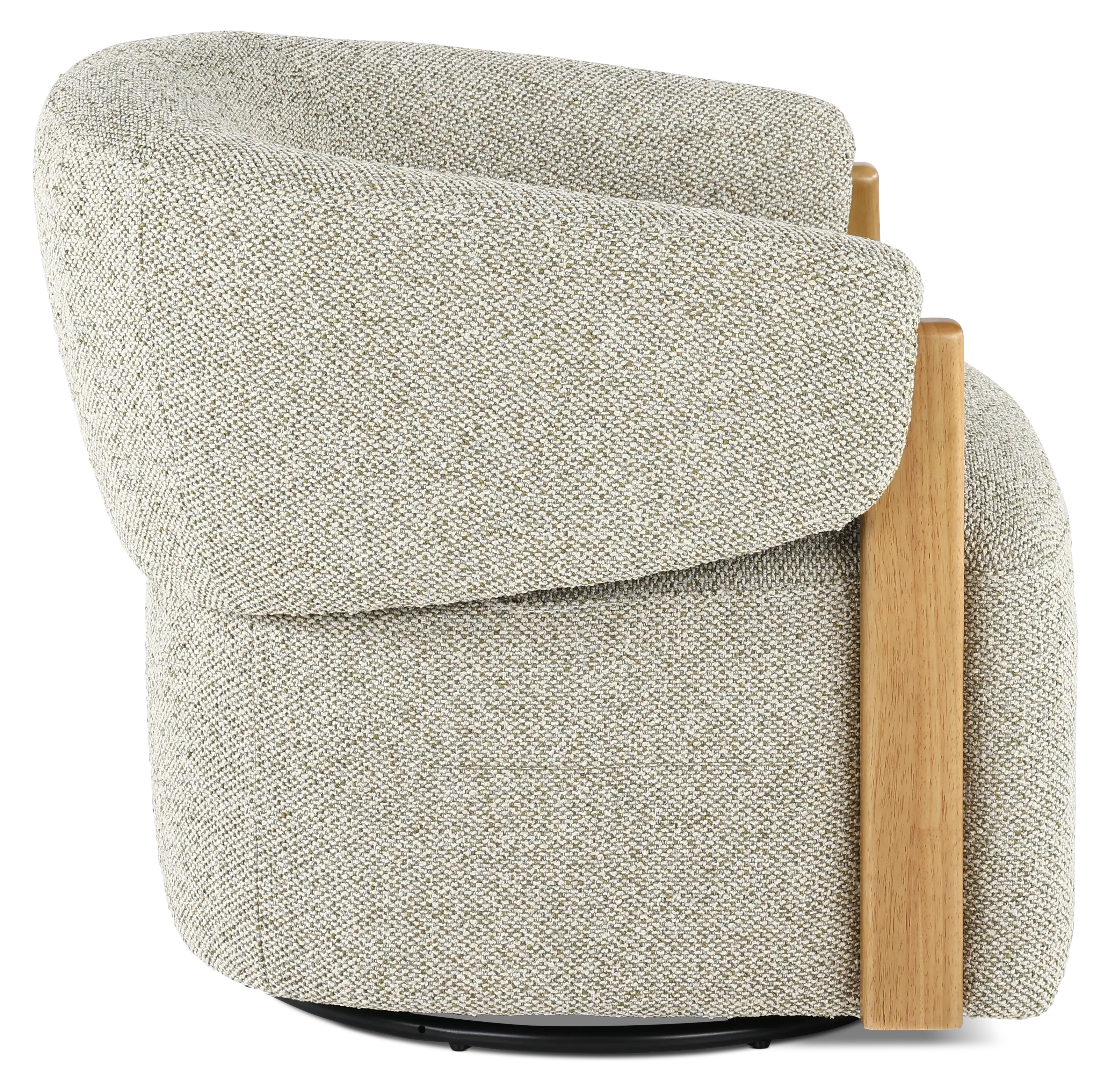 Vesper Moss Green Swivel Chair-6
