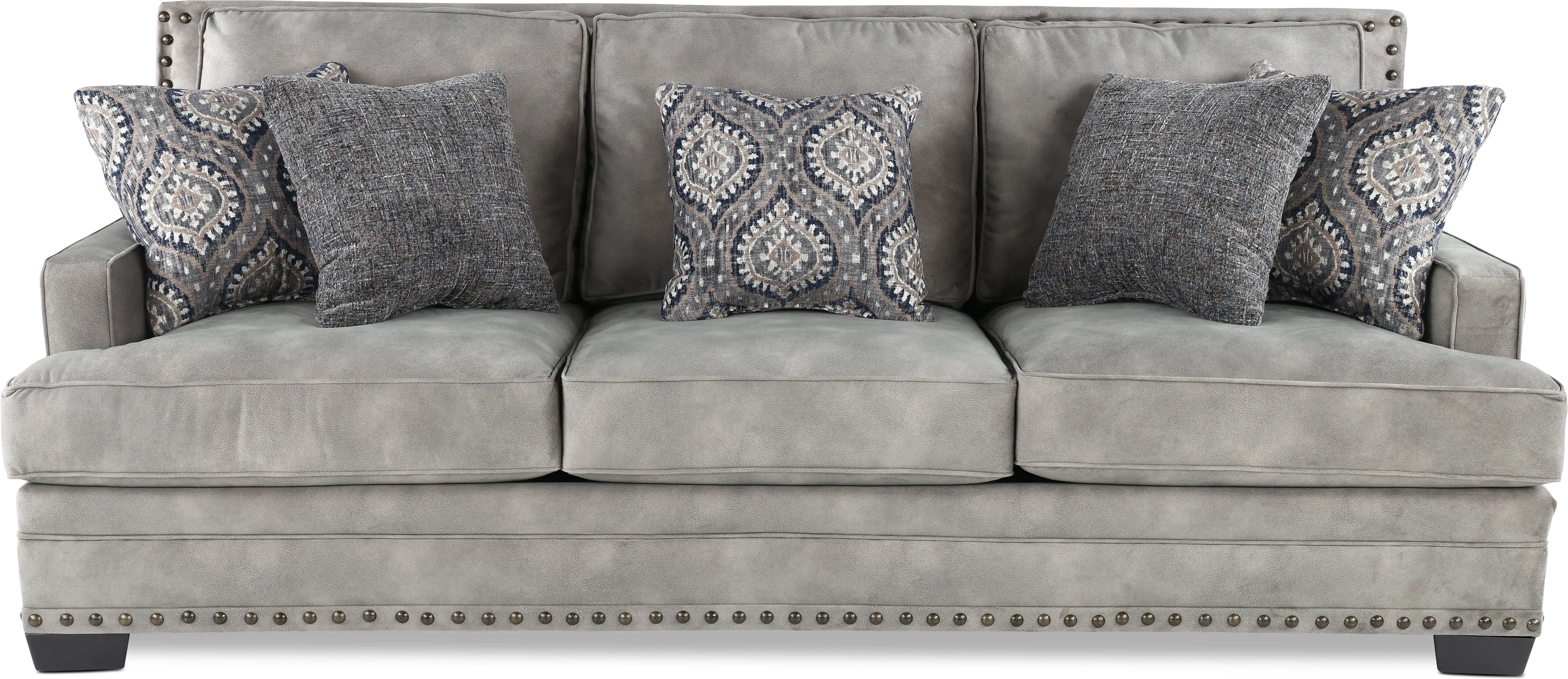 Ranch Dove Gray Sofa-1