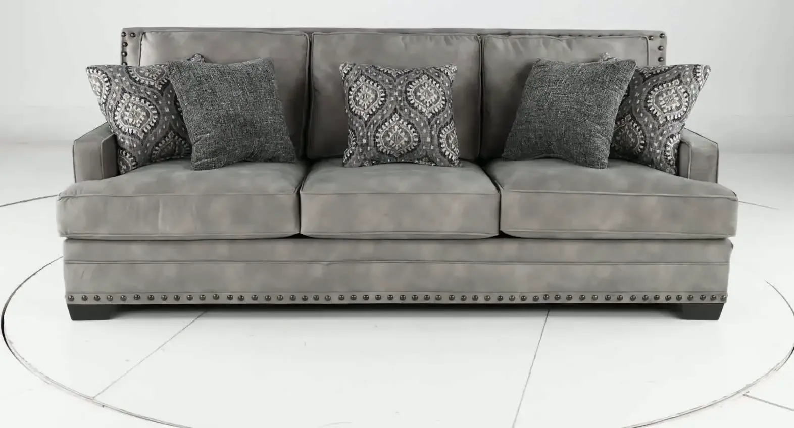 Ranch Dove Gray Sofa-6