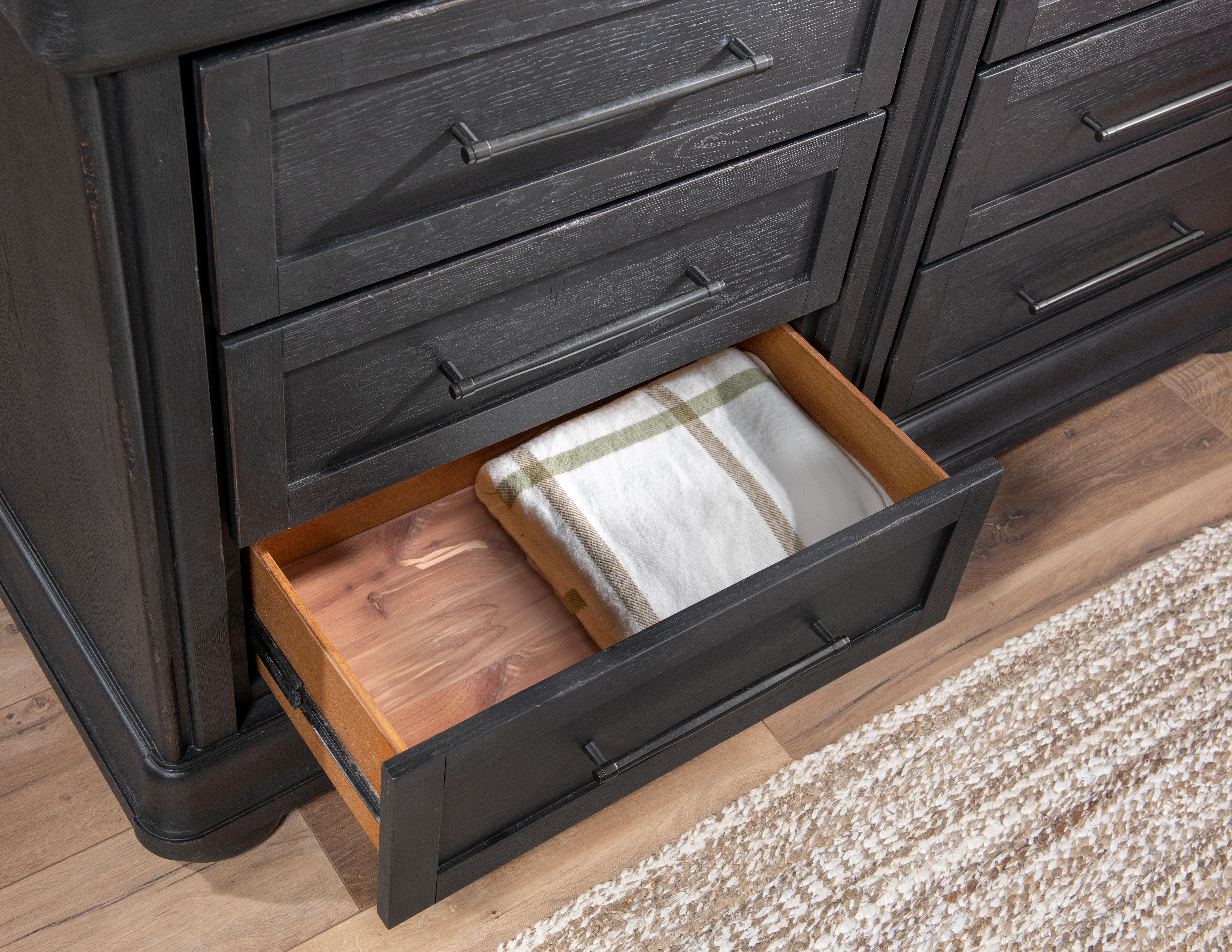 Country Living Black Dresser-3