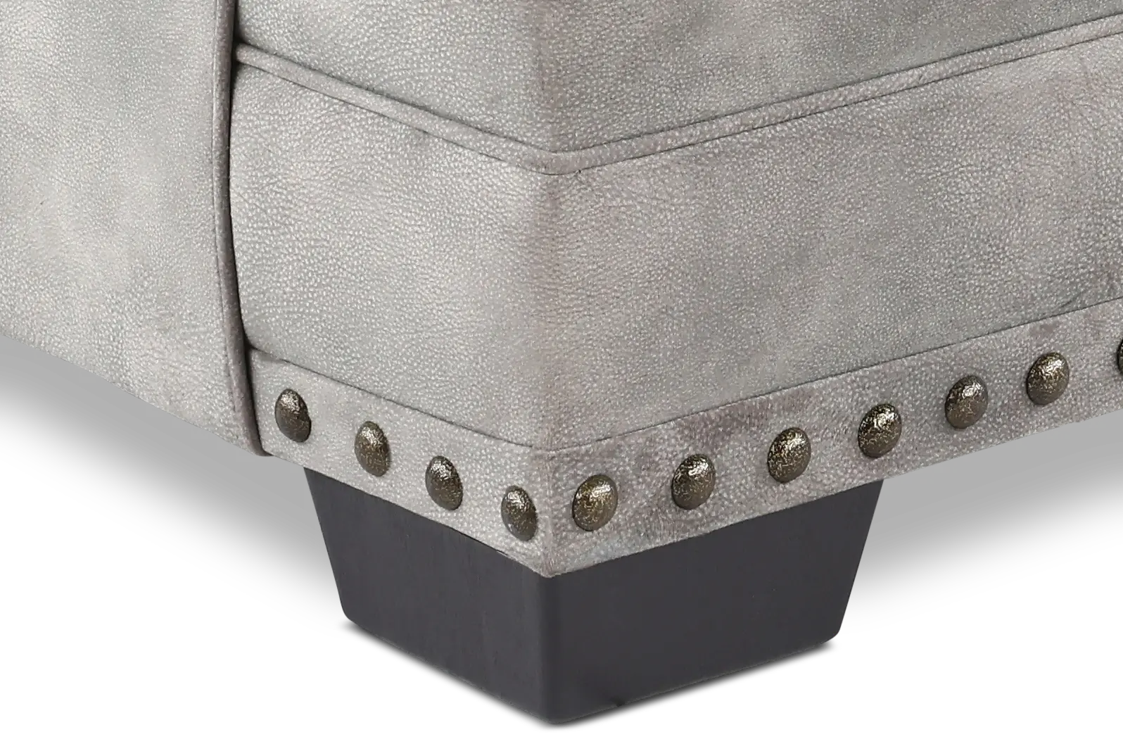 Ranch Dove Gray Loveseat-6