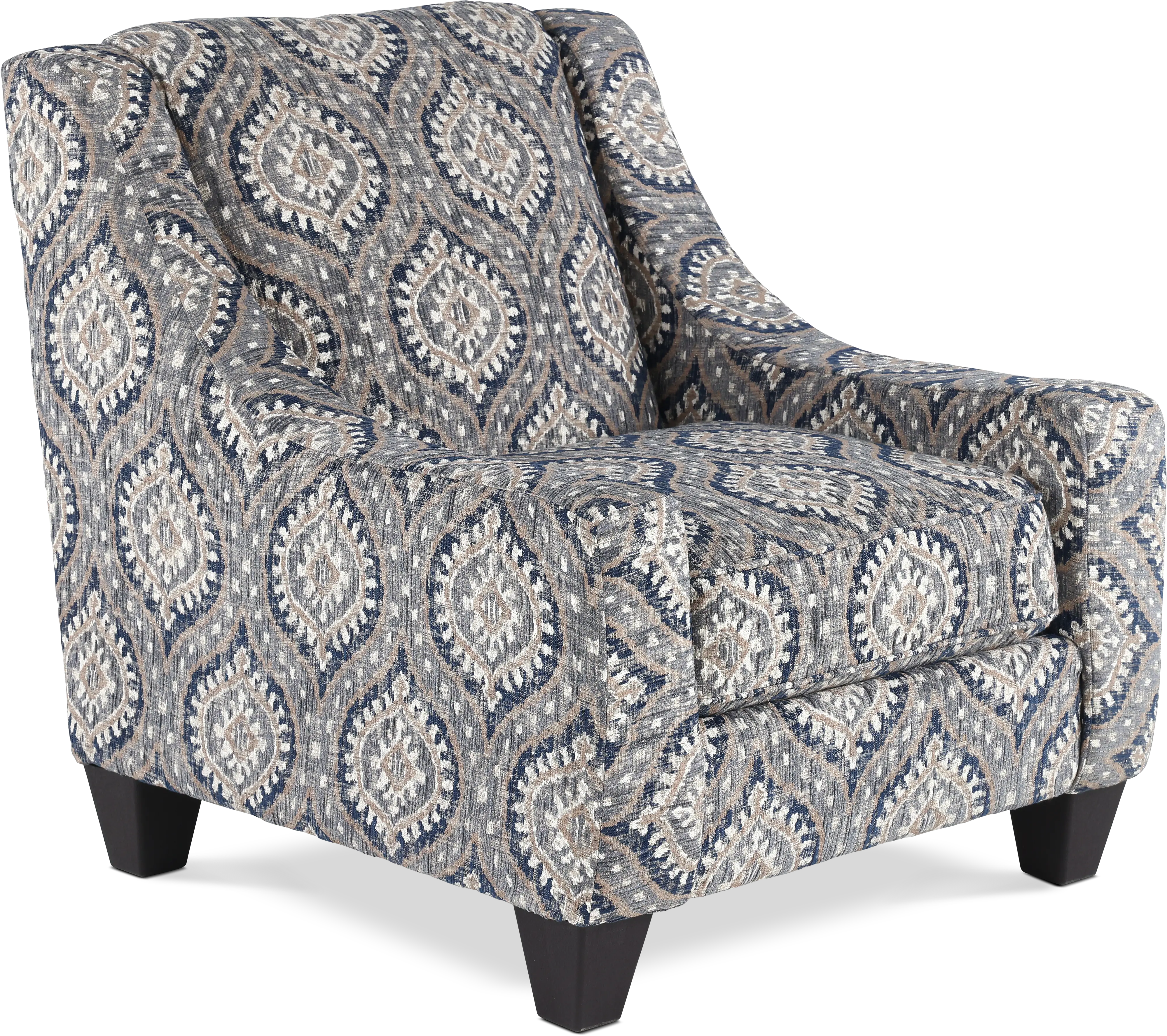 Ranch Stonewash Gray Accent Chair-1