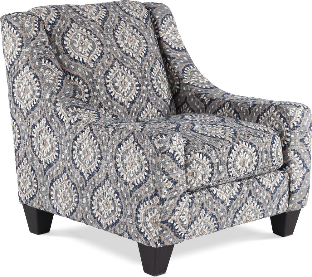 Ranch Stonewash Gray Accent Chair