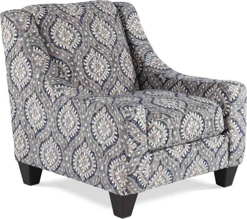 Ranch Stonewash Gray Accent Chair