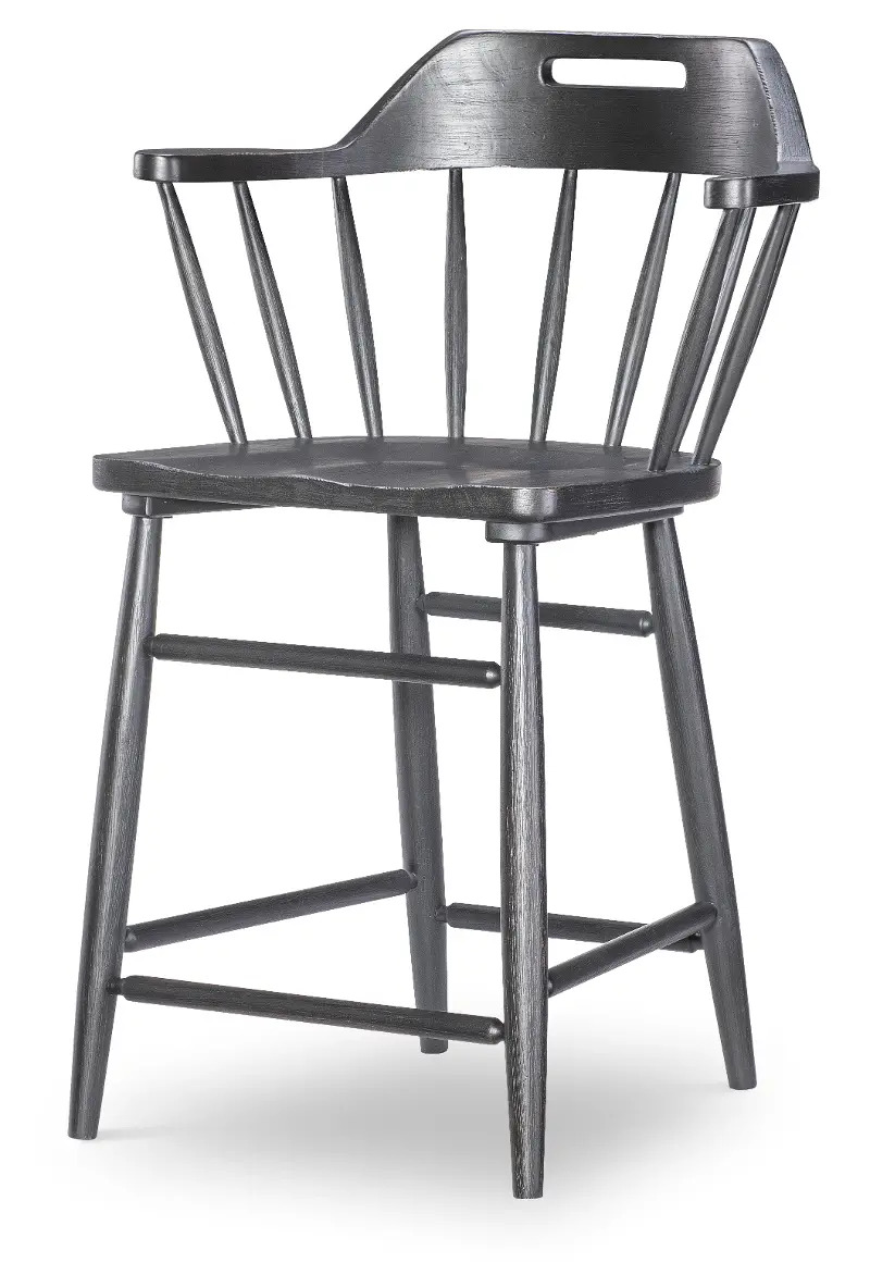 Country Living Black Counter Height Stool