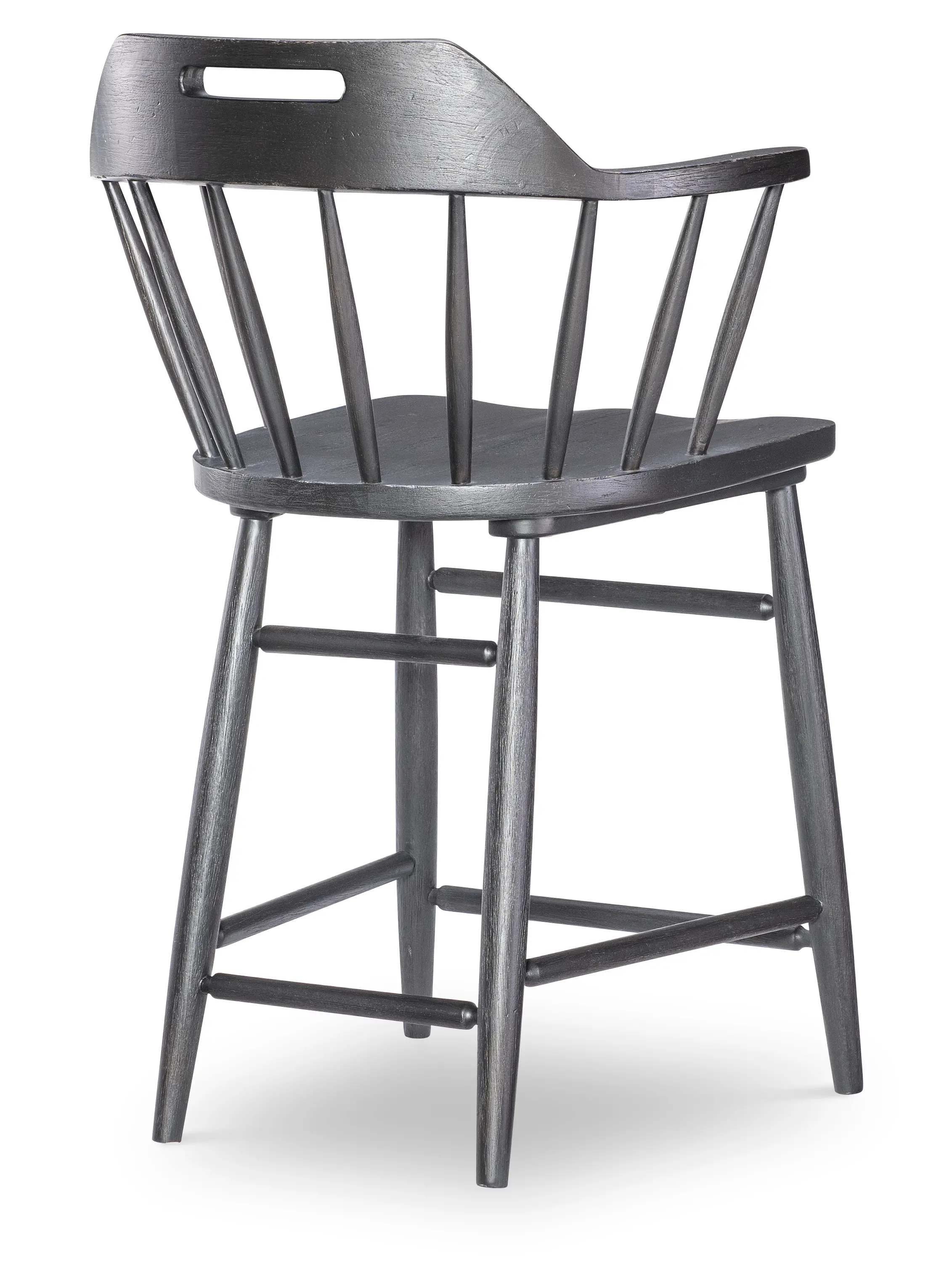 Country Living Black Counter Height Stool-5