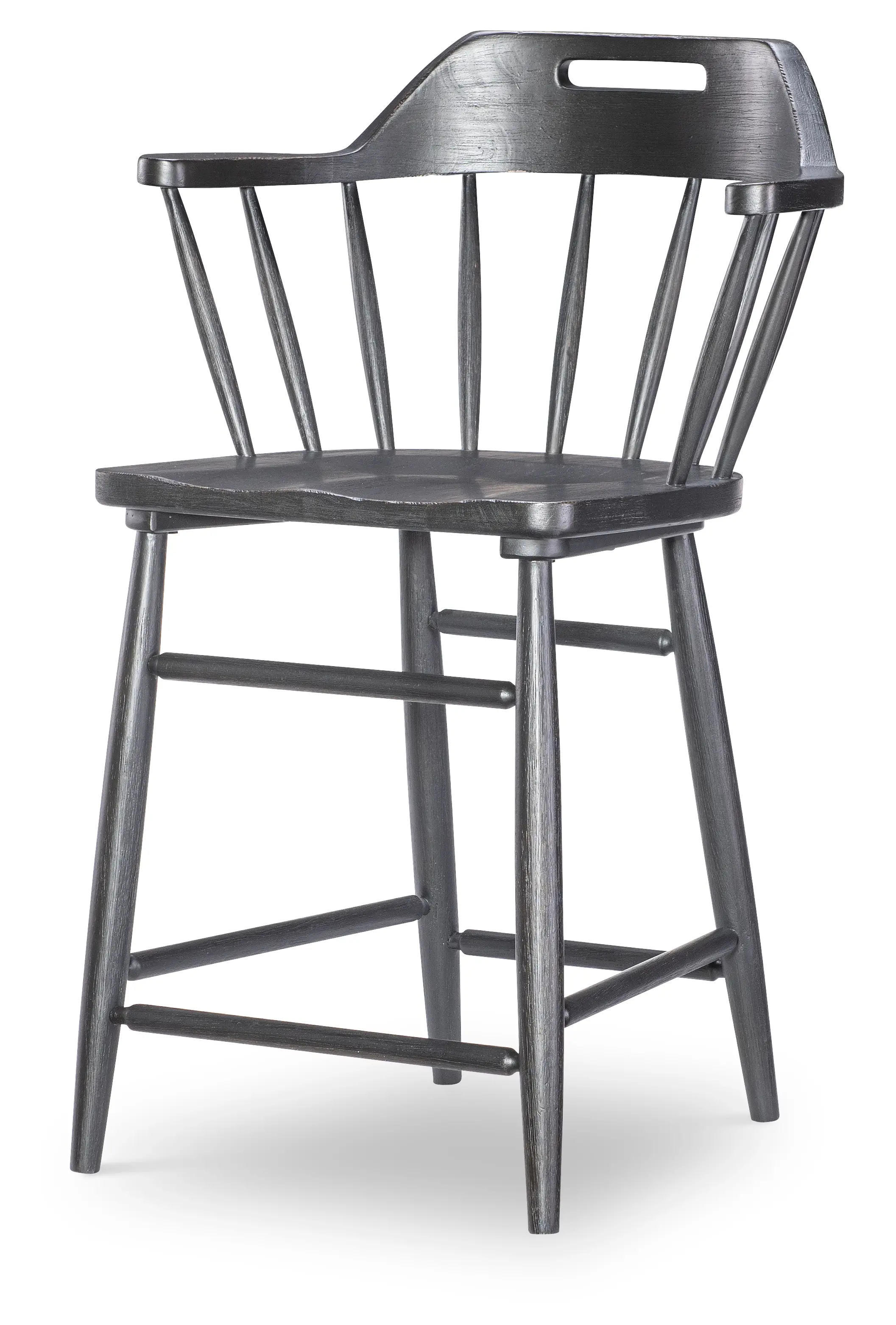 Country Living Black Counter Height Stool-6