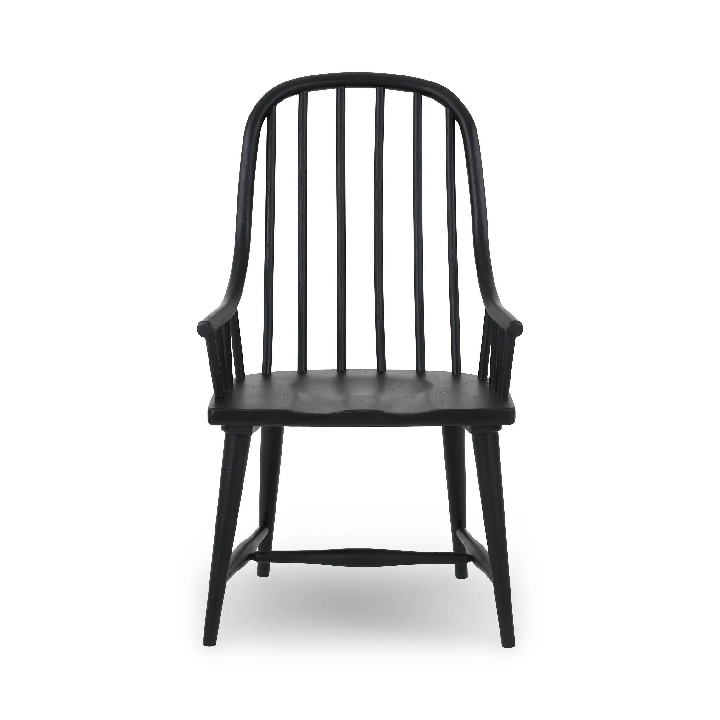 Country Living Black Windsor Dining Armchair-1