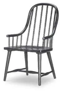 Country Living Black Windsor Dining Armchair