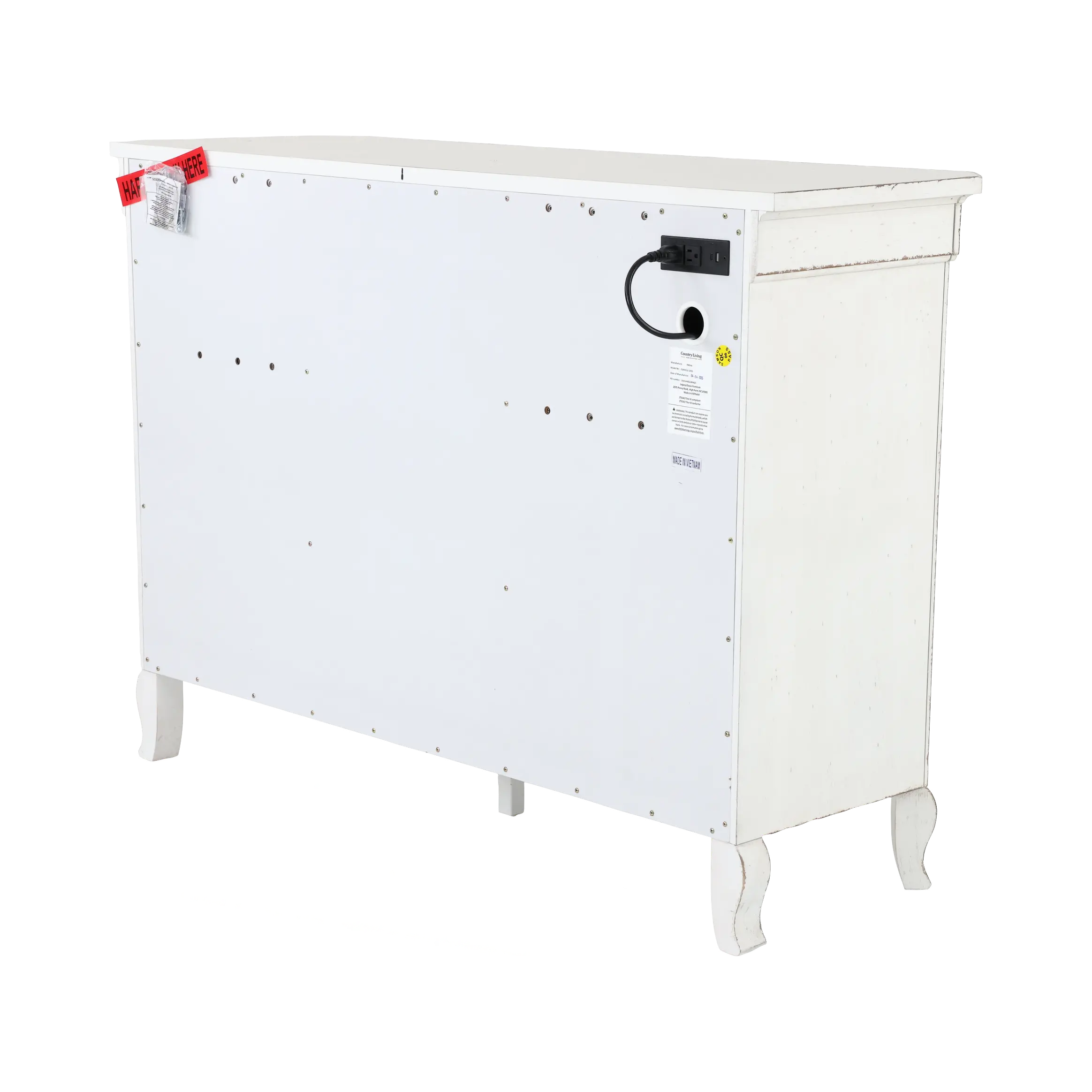 Country Living White Dresser-10