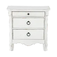 Country Living White Nightstand