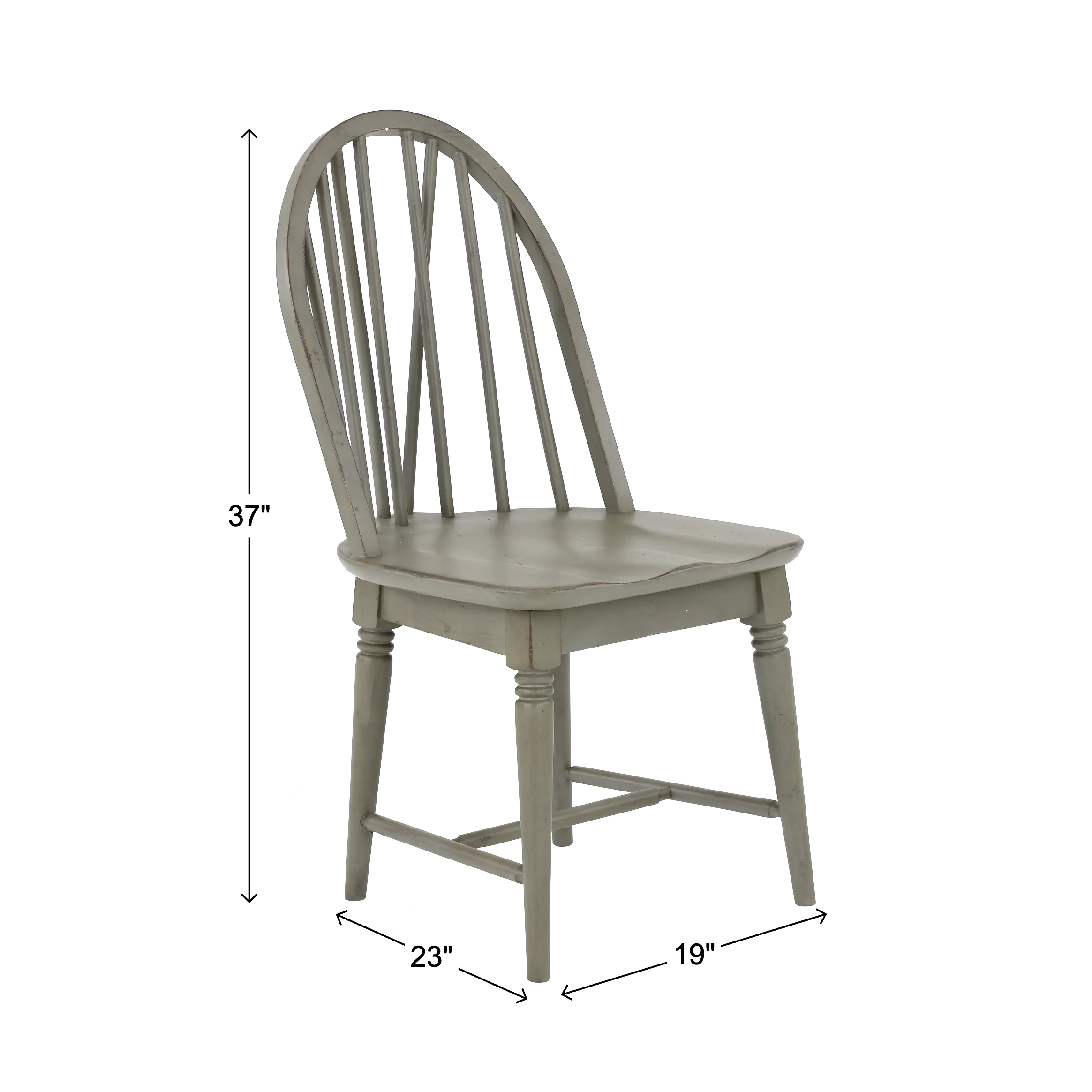Country Living Moss Green Windsor Dining Chair-3