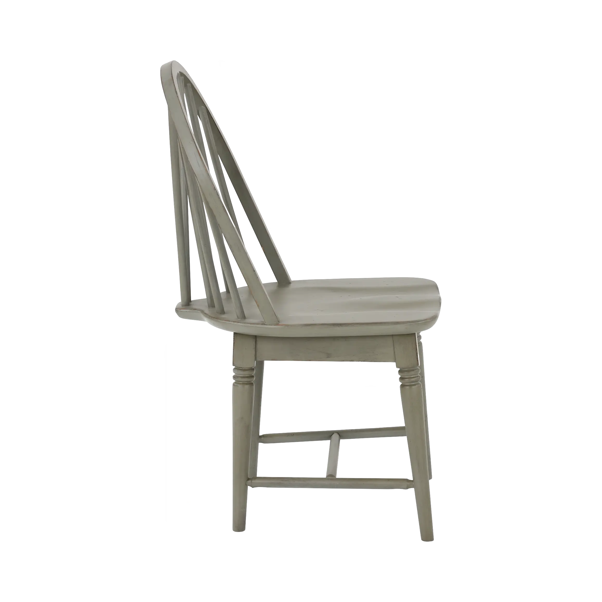 Country Living Moss Green Windsor Dining Chair-5