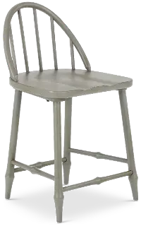 Country Living Moss Green Windsor Counter Height Stool