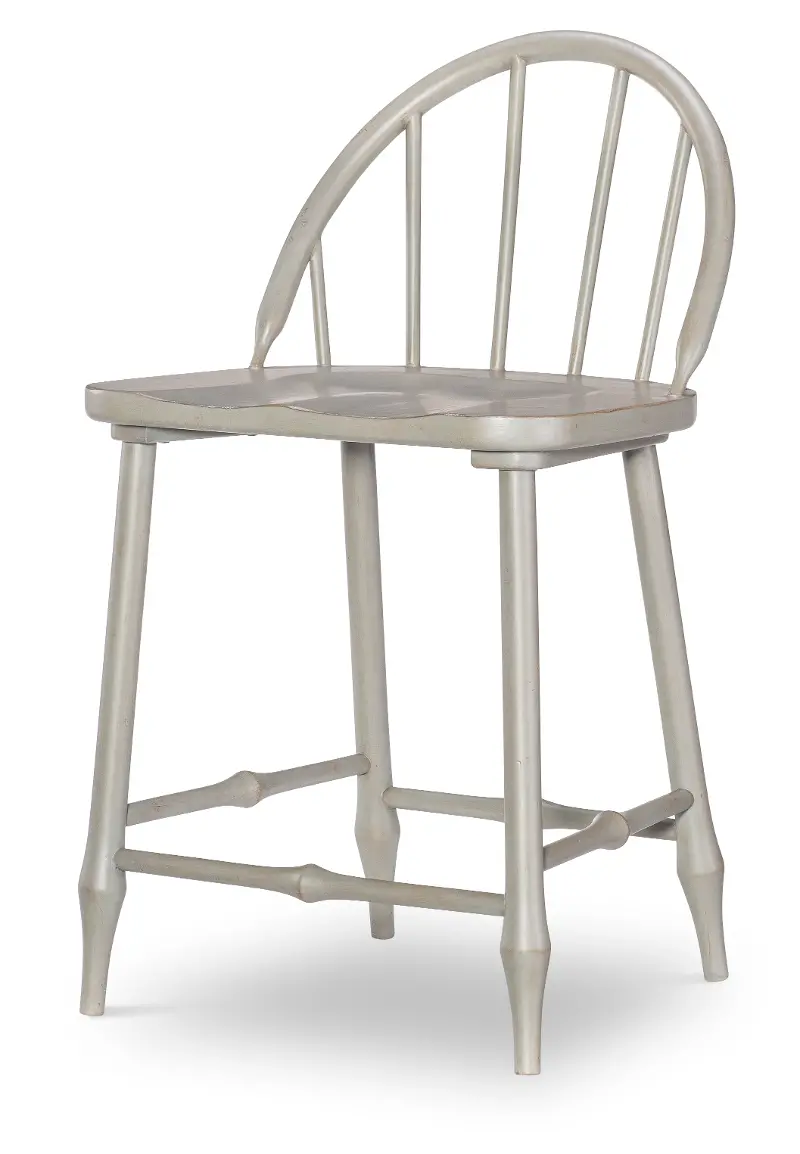 Country Living Moss Green Windsor Counter Height Stool