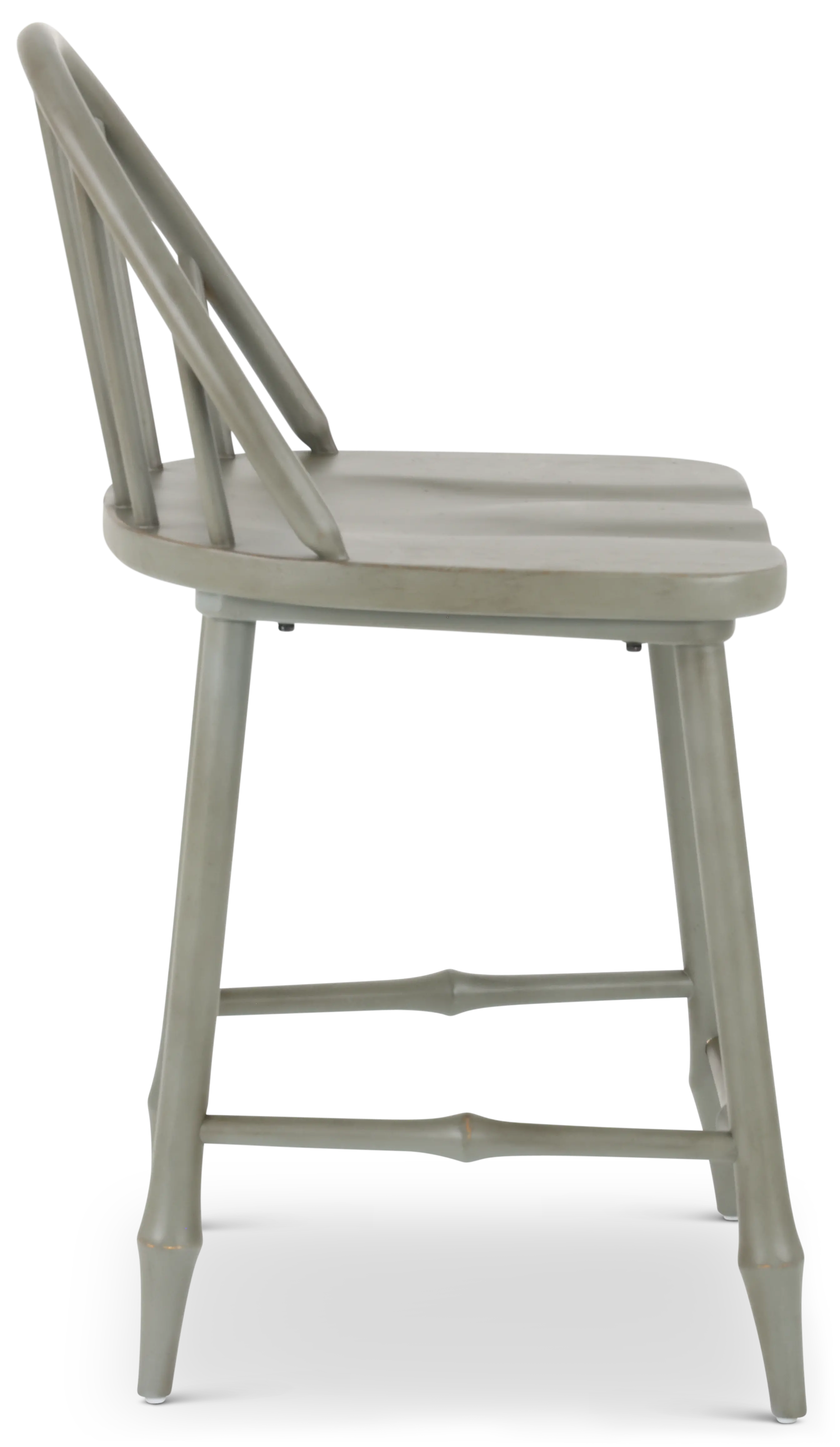 Country Living Moss Green Windsor Counter Height Stool-5