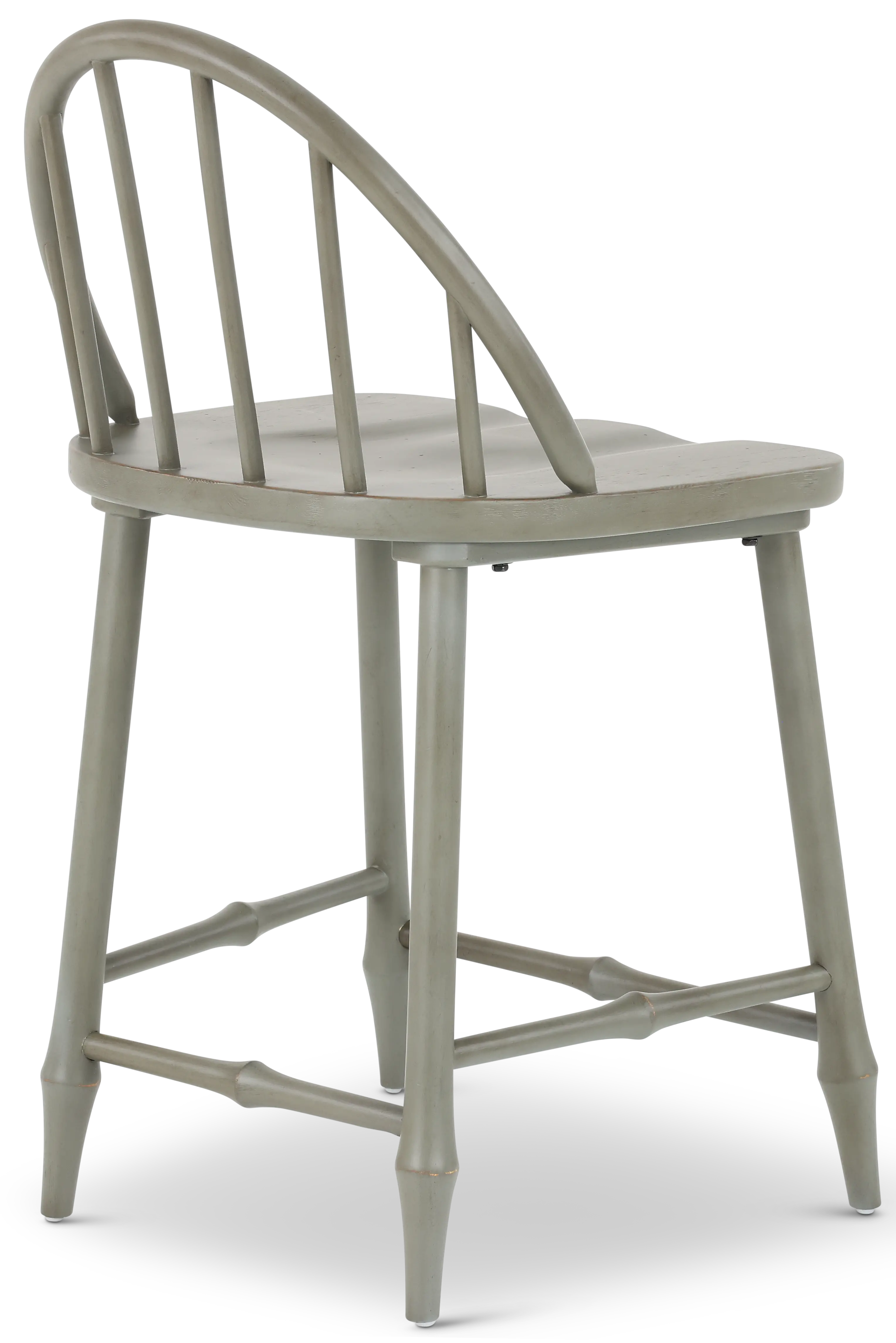 Country Living Moss Green Windsor Counter Height Stool-6
